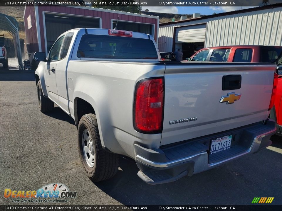 2019 Chevrolet Colorado WT Extended Cab Silver Ice Metallic / Jet Black/Dark Ash Photo #8