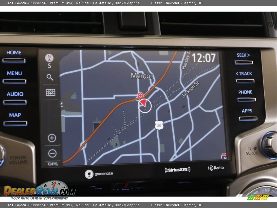 Navigation of 2021 Toyota 4Runner SR5 Premium 4x4 Photo #11