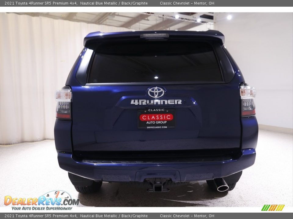 2021 Toyota 4Runner SR5 Premium 4x4 Nautical Blue Metallic / Black/Graphite Photo #19