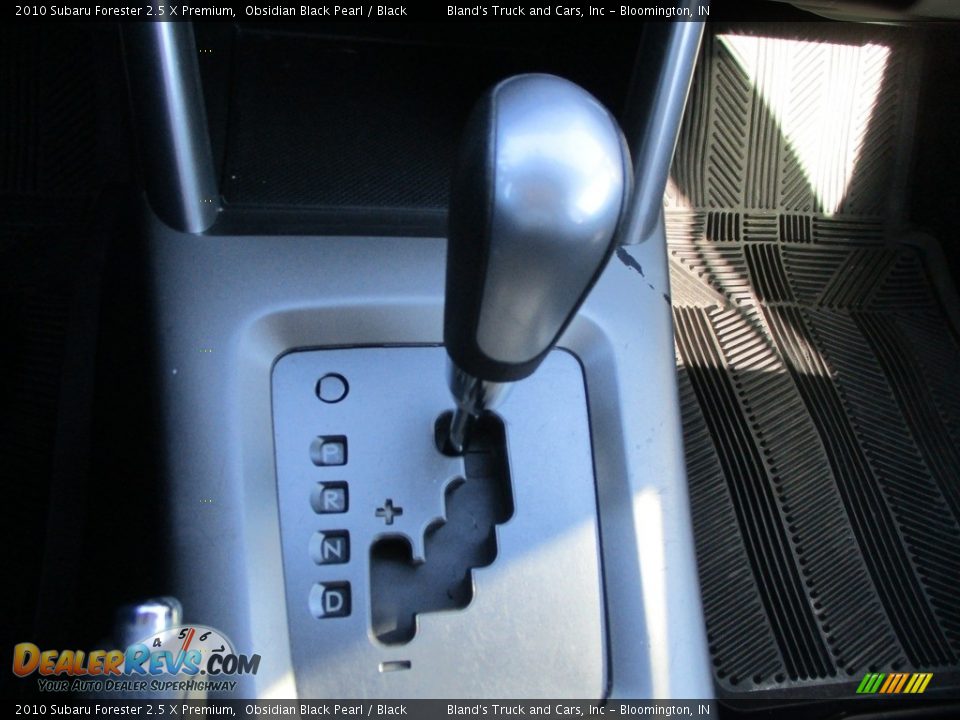 2010 Subaru Forester 2.5 X Premium Obsidian Black Pearl / Black Photo #21