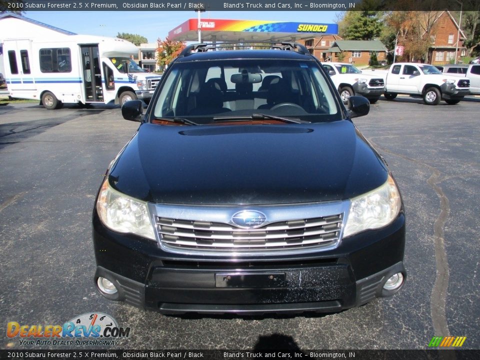 2010 Subaru Forester 2.5 X Premium Obsidian Black Pearl / Black Photo #24