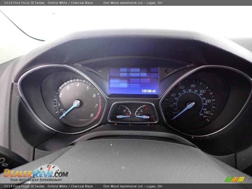 2014 Ford Focus SE Sedan Oxford White / Charcoal Black Photo #21