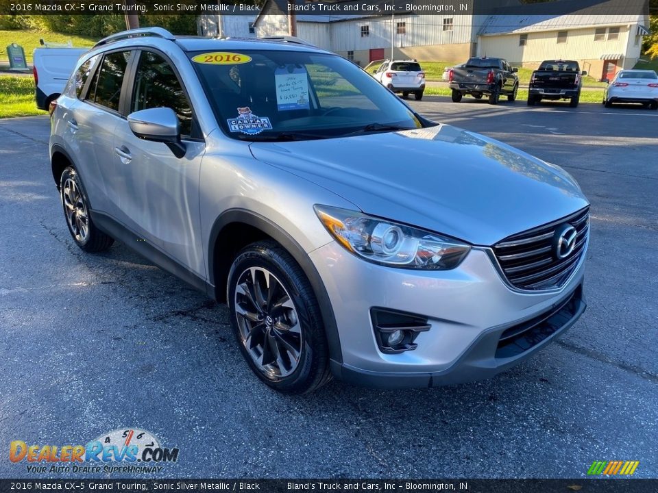 2016 Mazda CX-5 Grand Touring Sonic Silver Metallic / Black Photo #4