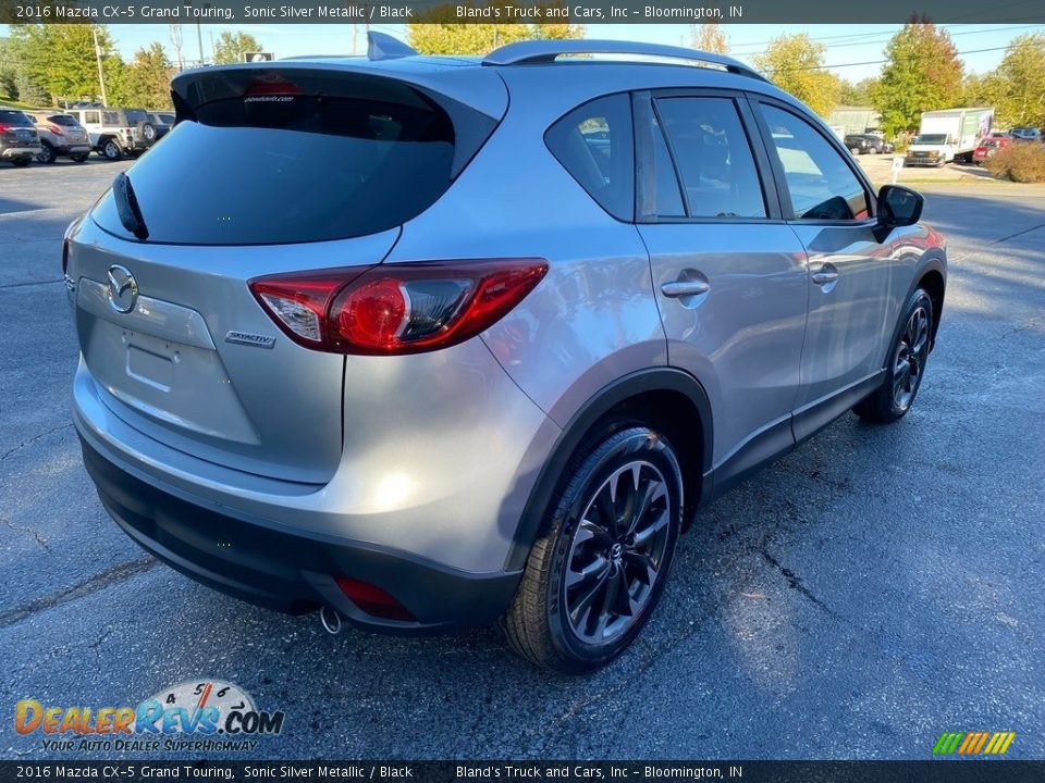 2016 Mazda CX-5 Grand Touring Sonic Silver Metallic / Black Photo #6