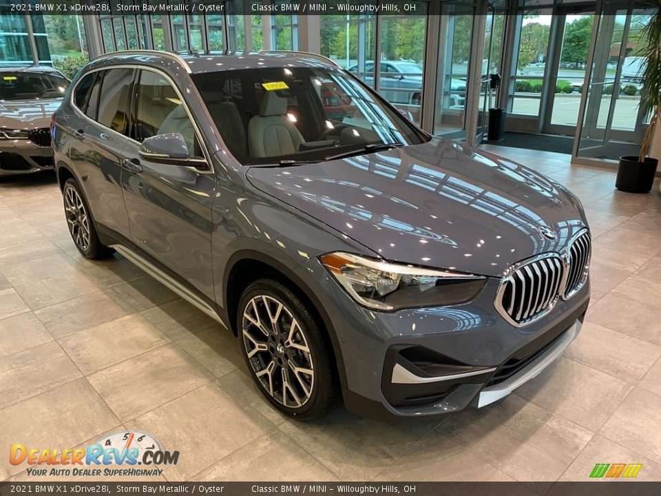 Front 3/4 View of 2021 BMW X1 xDrive28i Photo #1