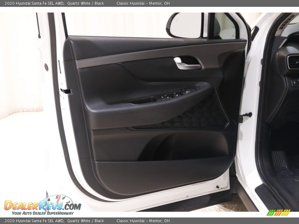 2020 Hyundai Santa Fe SEL AWD Quartz White / Black Photo #4