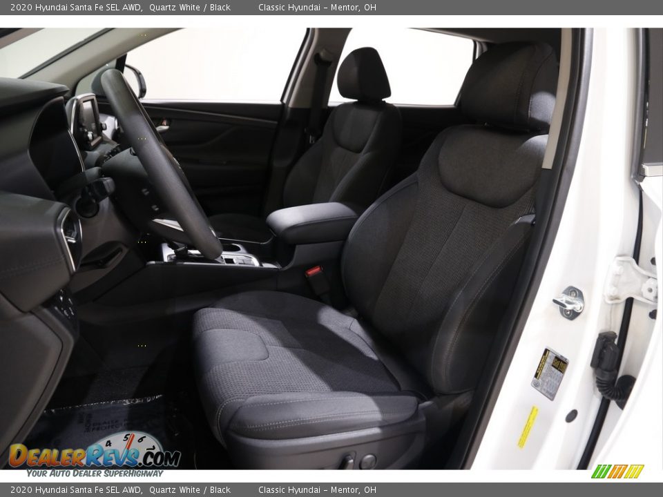 2020 Hyundai Santa Fe SEL AWD Quartz White / Black Photo #5