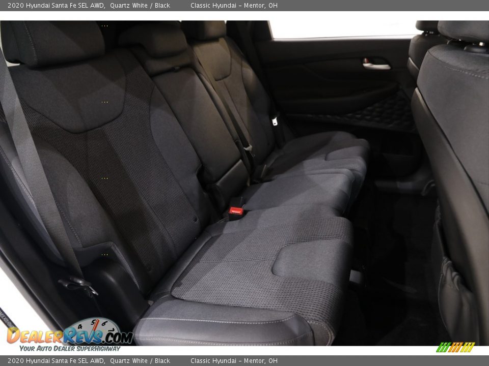 2020 Hyundai Santa Fe SEL AWD Quartz White / Black Photo #15