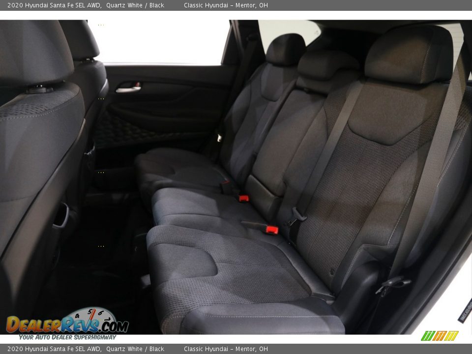 2020 Hyundai Santa Fe SEL AWD Quartz White / Black Photo #16