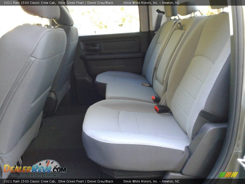 Rear Seat of 2021 Ram 1500 Classic Crew Cab Photo #15