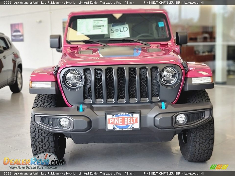 2021 Jeep Wrangler Unlimited Rubicon 4xe Hybrid Limited Edition Tuscadero Pearl / Black Photo #3