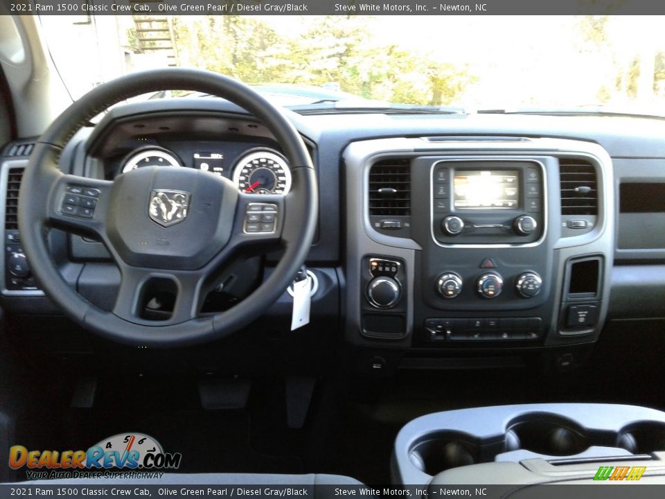 Dashboard of 2021 Ram 1500 Classic Crew Cab Photo #19