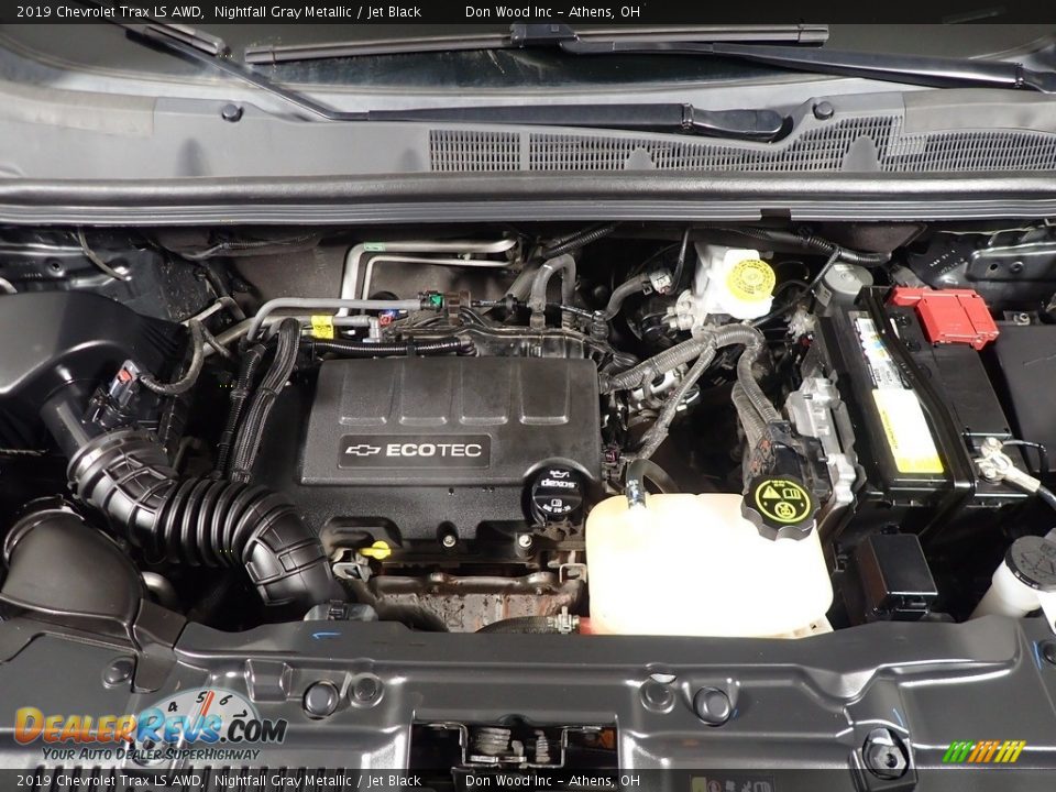 2019 Chevrolet Trax LS AWD Nightfall Gray Metallic / Jet Black Photo #7