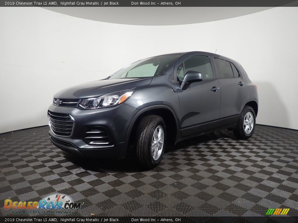 2019 Chevrolet Trax LS AWD Nightfall Gray Metallic / Jet Black Photo #8
