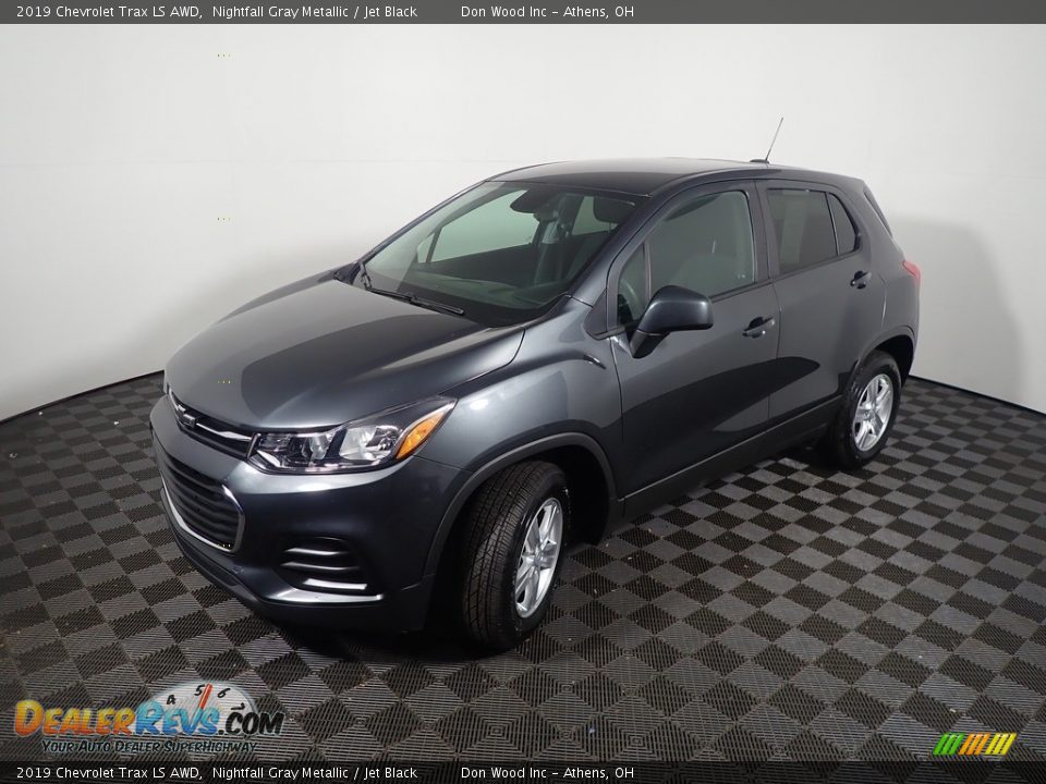 2019 Chevrolet Trax LS AWD Nightfall Gray Metallic / Jet Black Photo #9