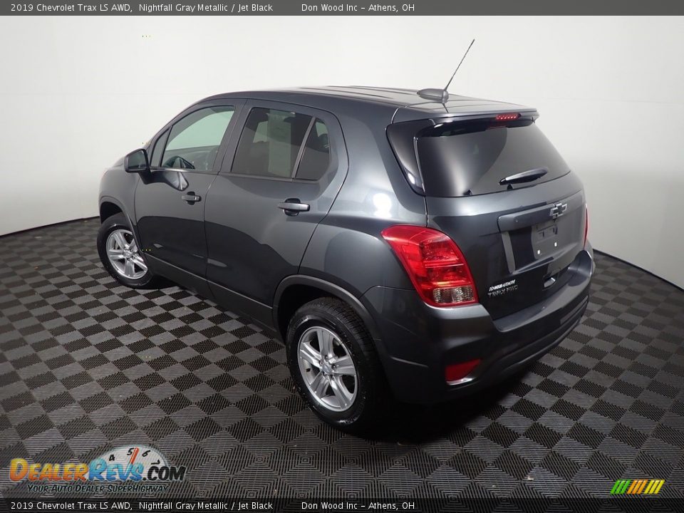 2019 Chevrolet Trax LS AWD Nightfall Gray Metallic / Jet Black Photo #12