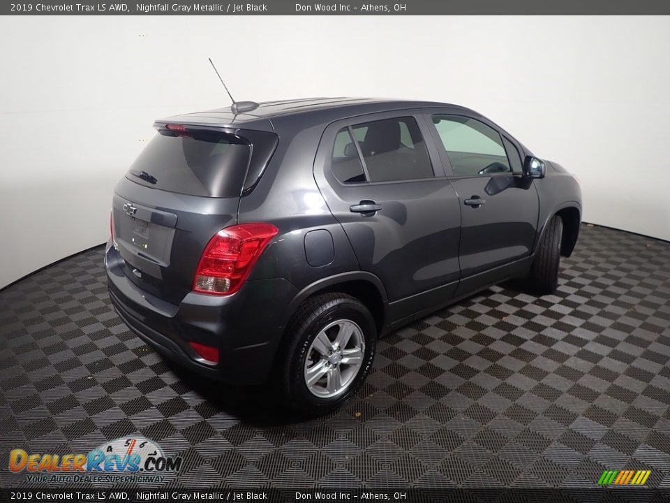 2019 Chevrolet Trax LS AWD Nightfall Gray Metallic / Jet Black Photo #17