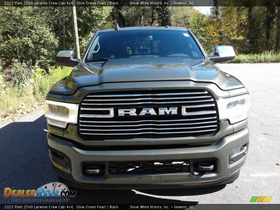 2022 Ram 2500 Laramie Crew Cab 4x4 Olive Green Pearl / Black Photo #3