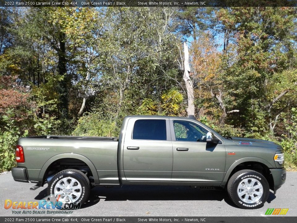 Olive Green Pearl 2022 Ram 2500 Laramie Crew Cab 4x4 Photo #5