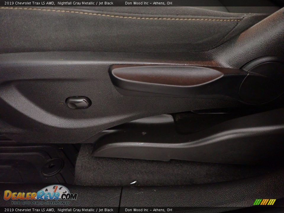 2019 Chevrolet Trax LS AWD Nightfall Gray Metallic / Jet Black Photo #23