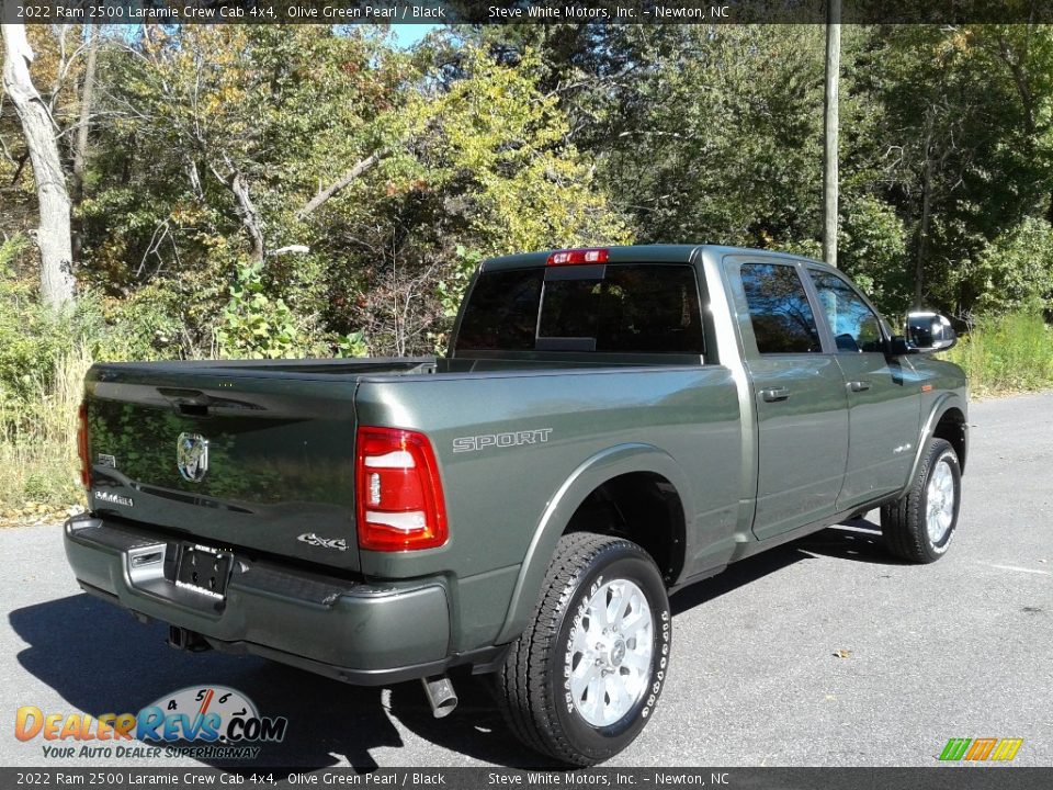 2022 Ram 2500 Laramie Crew Cab 4x4 Olive Green Pearl / Black Photo #6
