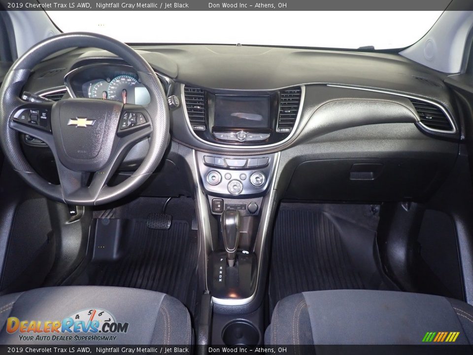 2019 Chevrolet Trax LS AWD Nightfall Gray Metallic / Jet Black Photo #25