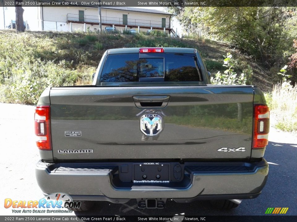 2022 Ram 2500 Laramie Crew Cab 4x4 Olive Green Pearl / Black Photo #7