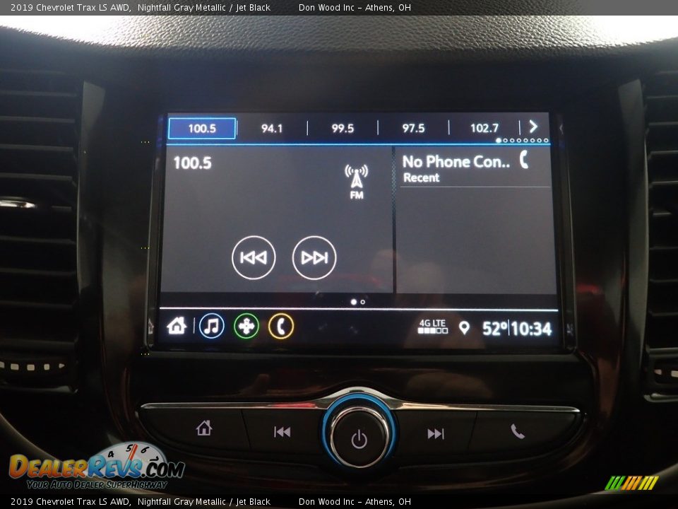 2019 Chevrolet Trax LS AWD Nightfall Gray Metallic / Jet Black Photo #26