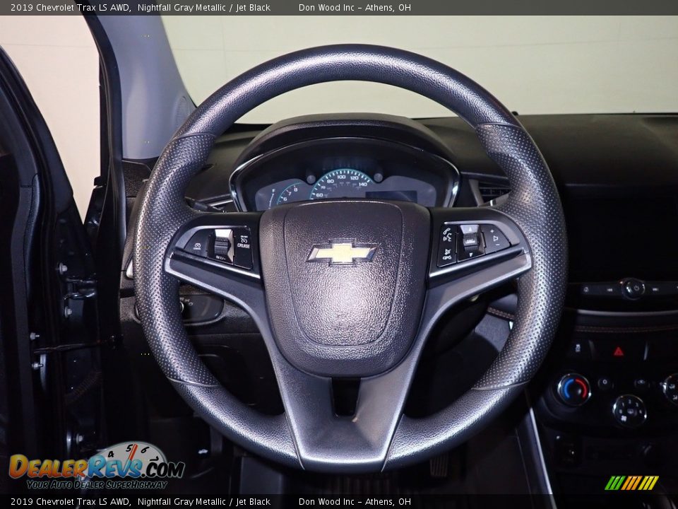 2019 Chevrolet Trax LS AWD Nightfall Gray Metallic / Jet Black Photo #27
