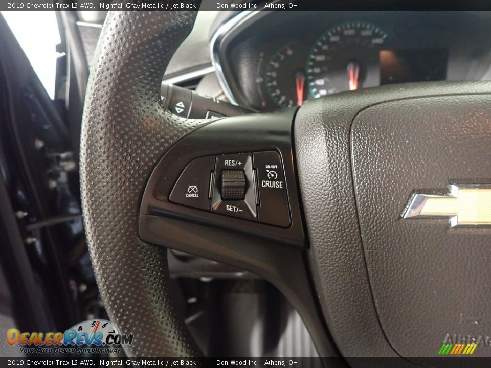 2019 Chevrolet Trax LS AWD Nightfall Gray Metallic / Jet Black Photo #29