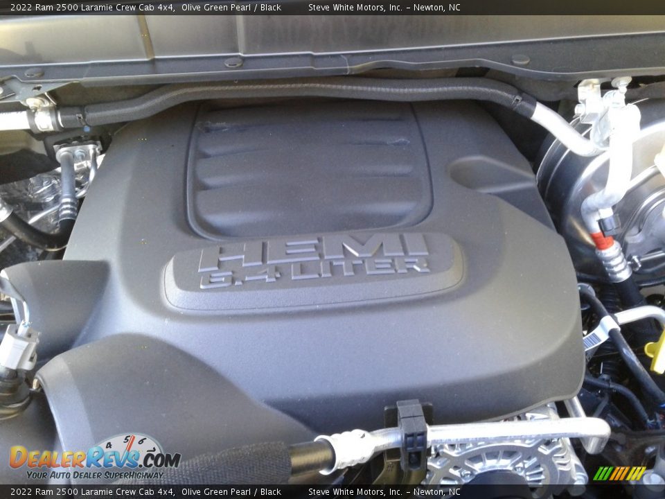 2022 Ram 2500 Laramie Crew Cab 4x4 Olive Green Pearl / Black Photo #10