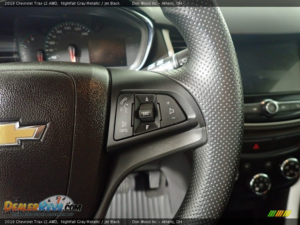 2019 Chevrolet Trax LS AWD Nightfall Gray Metallic / Jet Black Photo #30