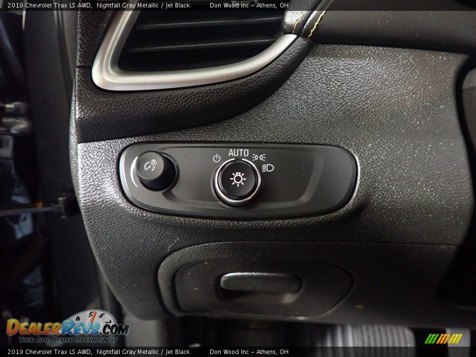 2019 Chevrolet Trax LS AWD Nightfall Gray Metallic / Jet Black Photo #31