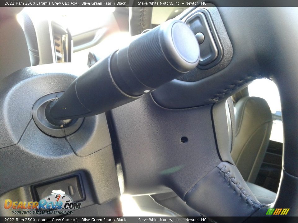 2022 Ram 2500 Laramie Crew Cab 4x4 Olive Green Pearl / Black Photo #13