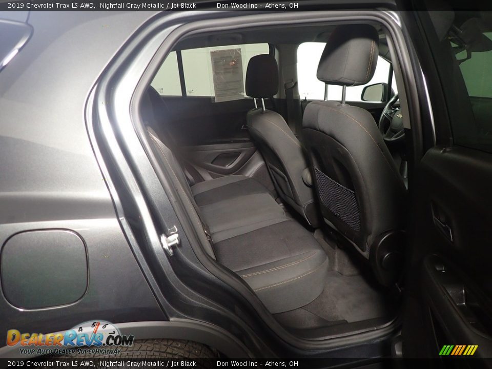 2019 Chevrolet Trax LS AWD Nightfall Gray Metallic / Jet Black Photo #36