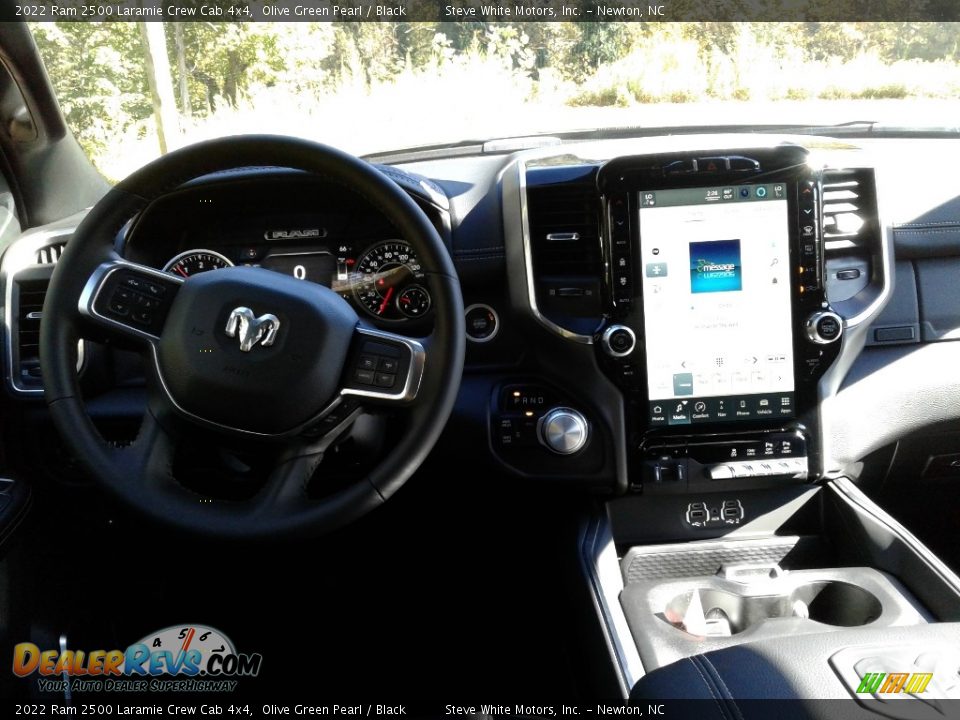 2022 Ram 2500 Laramie Crew Cab 4x4 Olive Green Pearl / Black Photo #19