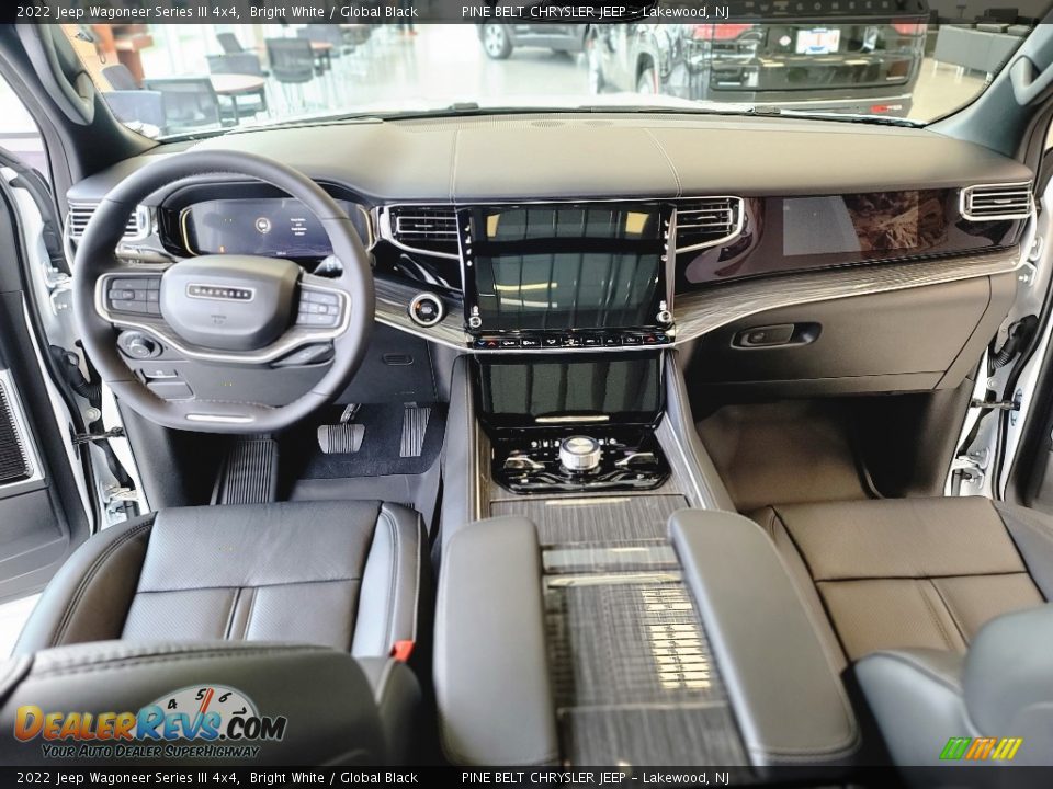 Global Black Interior - 2022 Jeep Wagoneer Series III 4x4 Photo #10