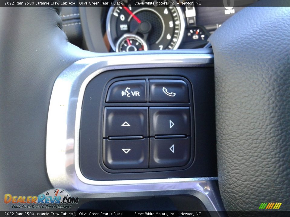 2022 Ram 2500 Laramie Crew Cab 4x4 Olive Green Pearl / Black Photo #20