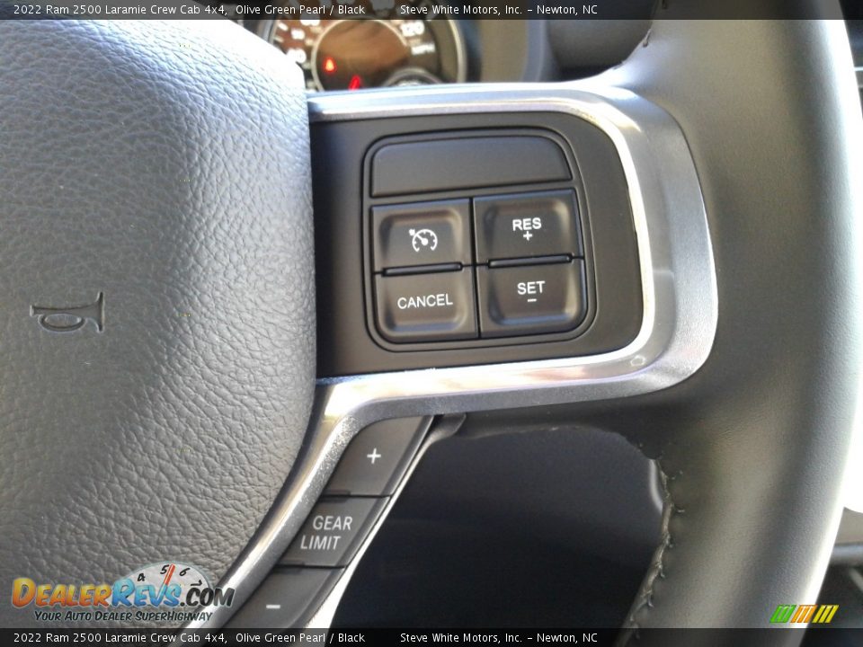 2022 Ram 2500 Laramie Crew Cab 4x4 Olive Green Pearl / Black Photo #21