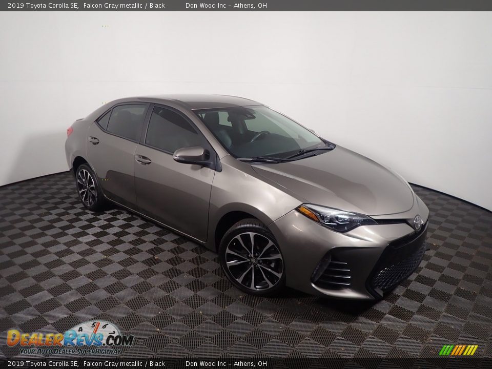 2019 Toyota Corolla SE Falcon Gray metallic / Black Photo #3