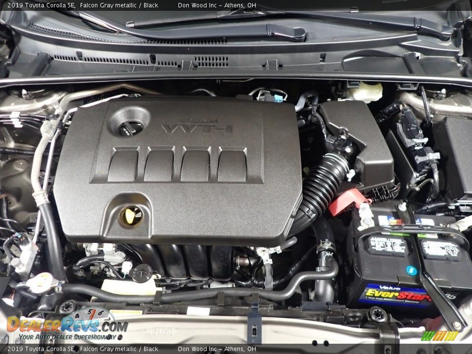 2019 Toyota Corolla SE Falcon Gray metallic / Black Photo #7
