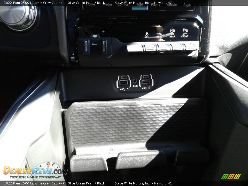 2022 Ram 2500 Laramie Crew Cab 4x4 Olive Green Pearl / Black Photo #28