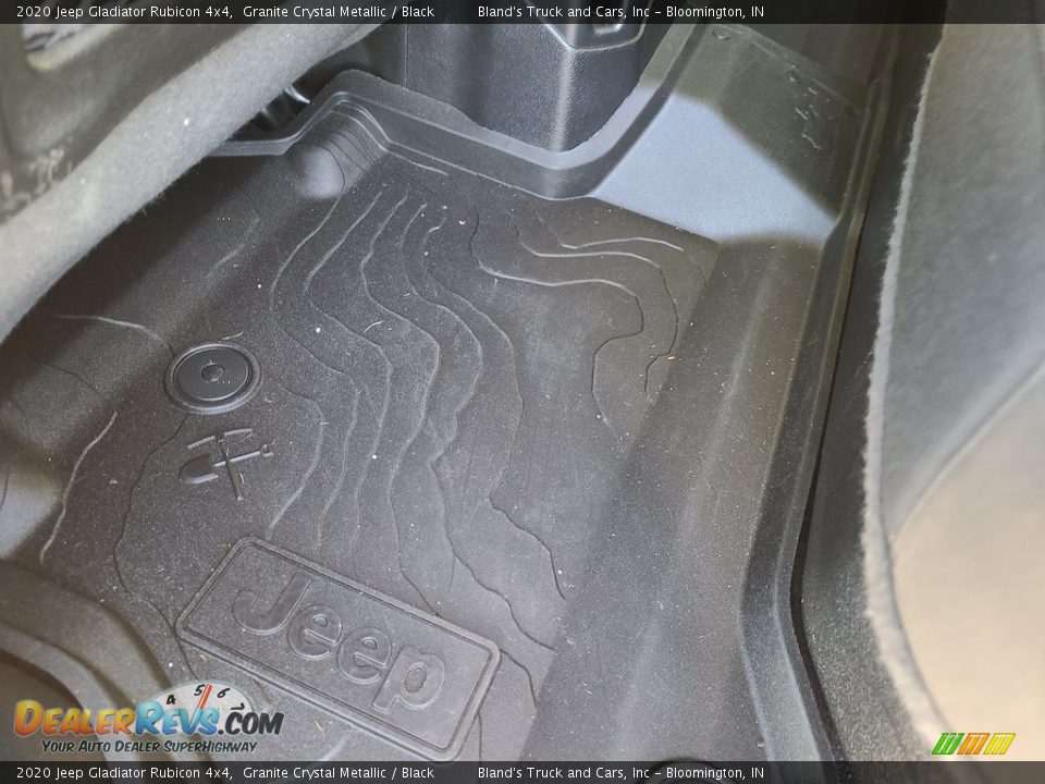 2020 Jeep Gladiator Rubicon 4x4 Granite Crystal Metallic / Black Photo #36