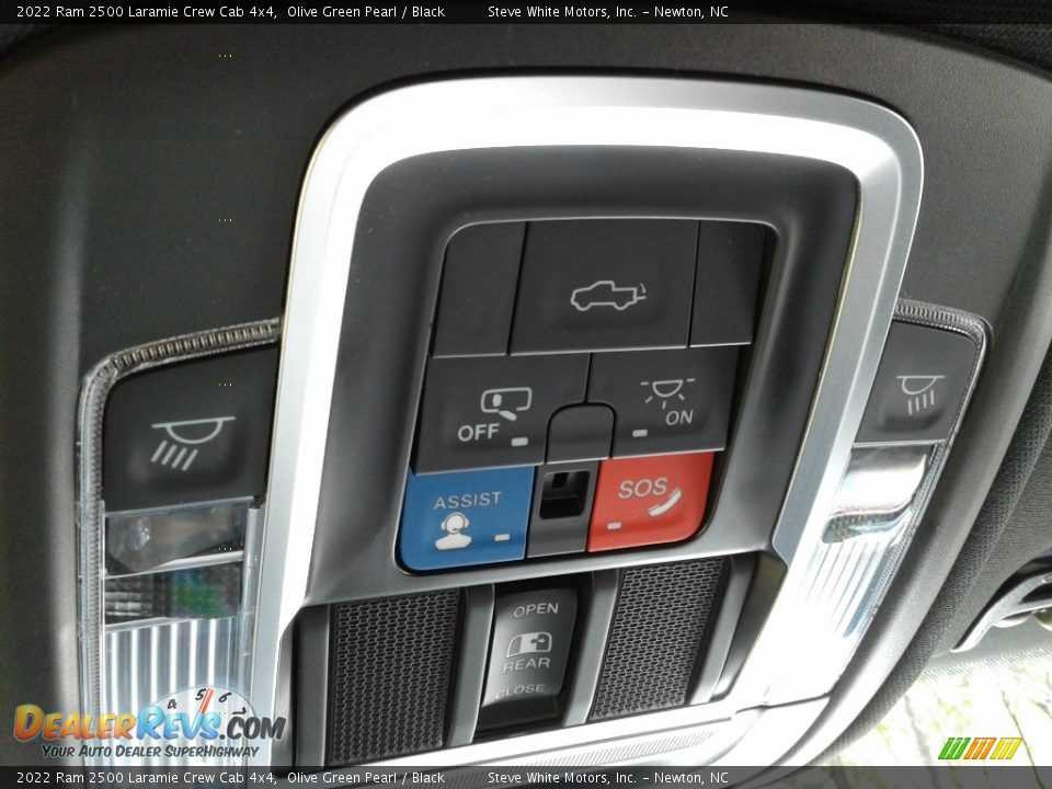 2022 Ram 2500 Laramie Crew Cab 4x4 Olive Green Pearl / Black Photo #32