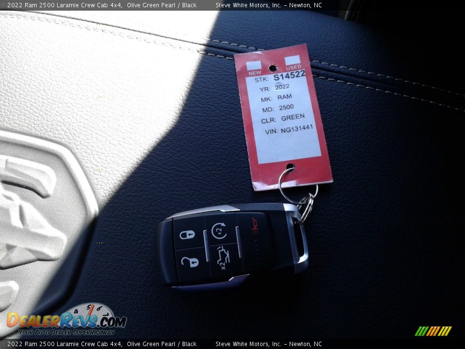 2022 Ram 2500 Laramie Crew Cab 4x4 Olive Green Pearl / Black Photo #34