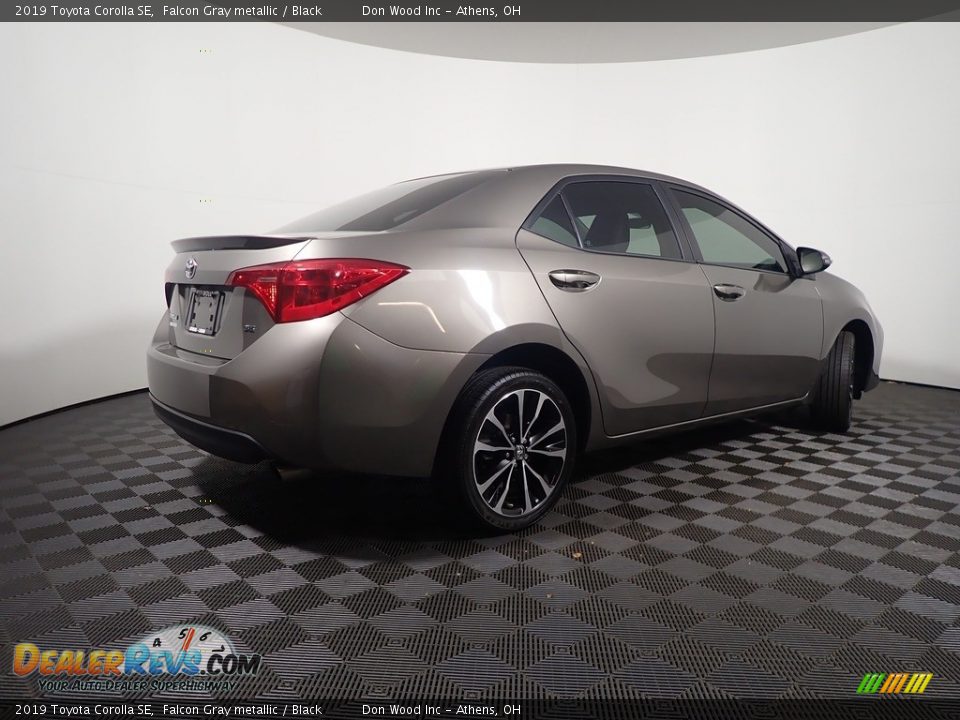 2019 Toyota Corolla SE Falcon Gray metallic / Black Photo #16