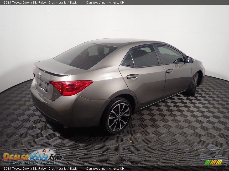 2019 Toyota Corolla SE Falcon Gray metallic / Black Photo #17