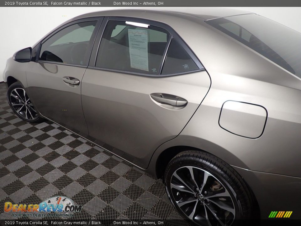 2019 Toyota Corolla SE Falcon Gray metallic / Black Photo #18