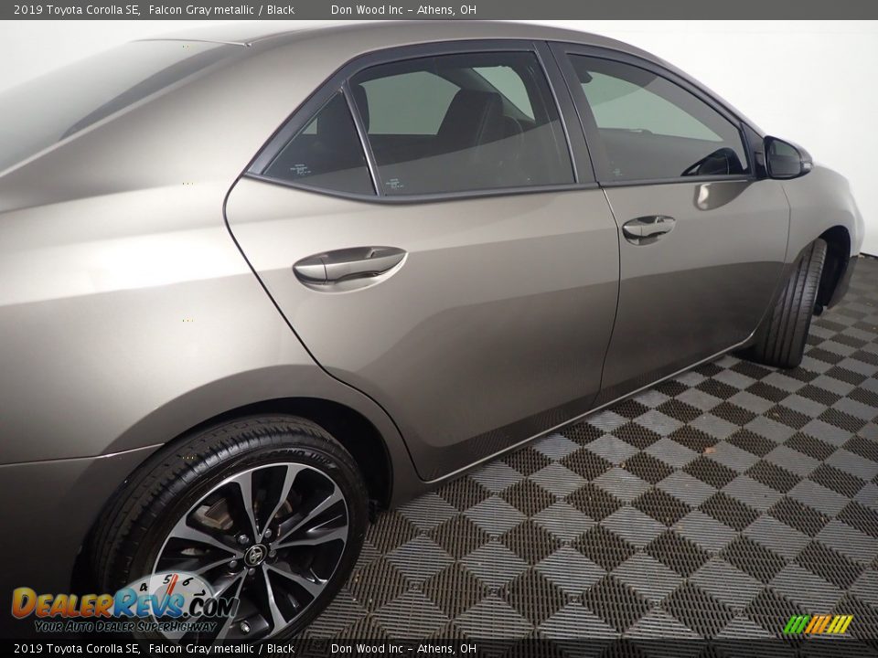 2019 Toyota Corolla SE Falcon Gray metallic / Black Photo #19