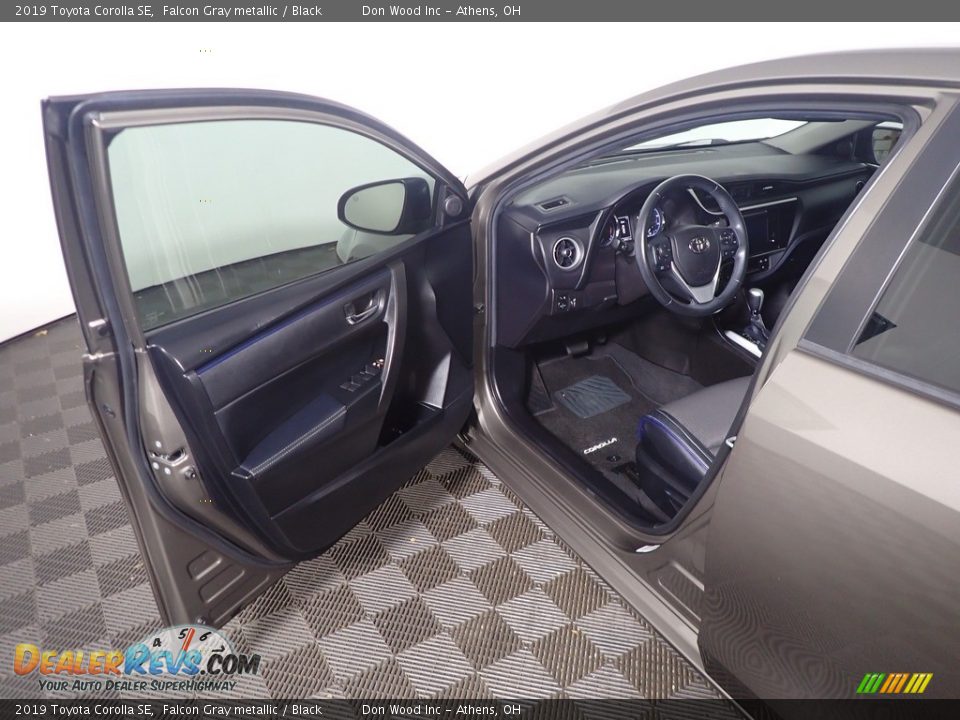 2019 Toyota Corolla SE Falcon Gray metallic / Black Photo #20